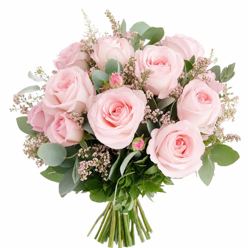 Pink Roses — 粉玫瑰花束