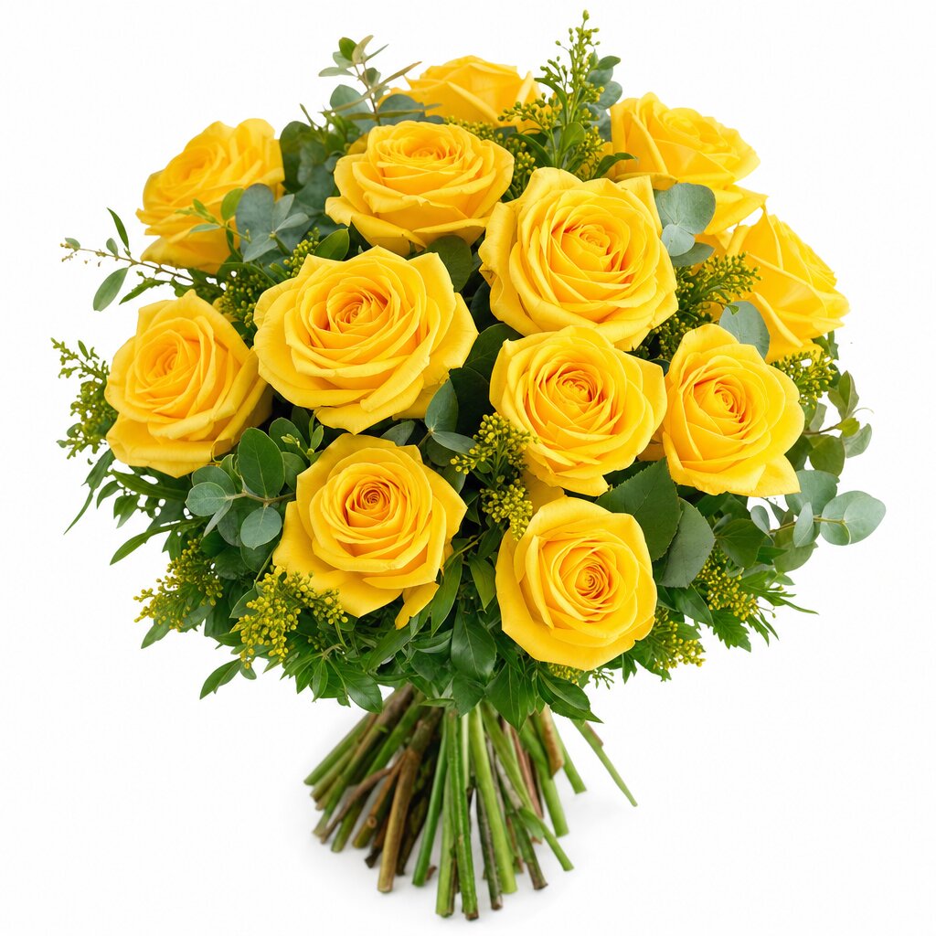 Yellow Roses — 黃玫瑰花束